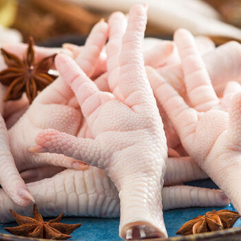 4斤装鲜鸡爪生鲜凤爪冷冻短鸡爪2斤批发食材诺斯食美鸡爪2斤尝鲜装