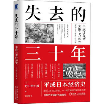 卢麒元介绍的书籍】失去的三十年 平成日本经济史野口悠纪雄著京仓直发 机械工业出版社 日本失去的30年 正版