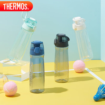 膳魔师(THERMOS)水杯子Tritan塑料杯700ML运动水壶TCSD-700 BK 膳魔师(THERMOS)水杯子Tritan塑料杯700ML运动水壶TCSD-700 BK