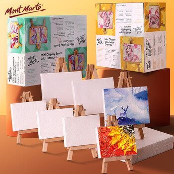 蒙玛特(MontMarte)桌面画架儿童初学者台式小画架油画框套装桌上油画丙烯颜料画板画架套装美术写生V 蒙玛特(MontMarte)桌面画架儿童初学者台式小画架油画框套装桌上油画丙烯颜料画板画架套装美术写生V