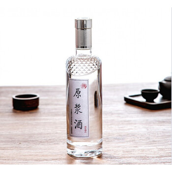 拓进中式白酒玻璃酒瓶密封带盖家用白酒瓶空瓶礼品定制过年礼盒500ml