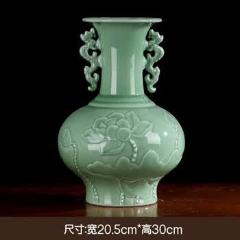 景德镇浮雕花瓶品牌及商品- 京东
