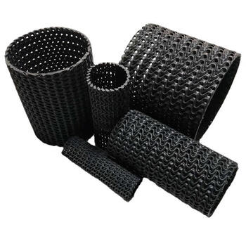 塑料盲沟盲管渗水管硬式透水管路基渗水管hdpe矩形盲沟方形盲沟 50mm