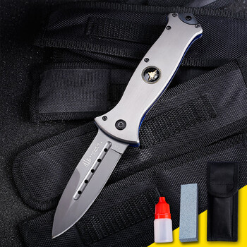 多功能折叠刀瑞士军士刀具防身军工刀锋利军刀蝴蝶特种兵短刀 f45