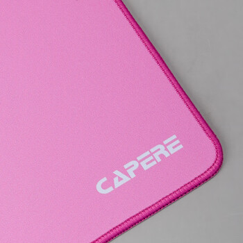 CAPERE(铠雷)防水尼龙鼠标垫考杜拉粗面中性垫电脑外设竞技游戏垫 防水垫【中号粉色2代】450x400x4mm