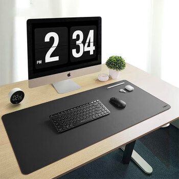 MIIIW米物 鼠标垫900*400mm 超大尺寸加厚 办公游戏鼠标垫 学生电脑桌垫 黑色AMP01 MIIIW米物 鼠标垫900*400mm 超大尺寸加厚 办公游戏鼠标垫 学生电脑桌垫 黑色AMP01