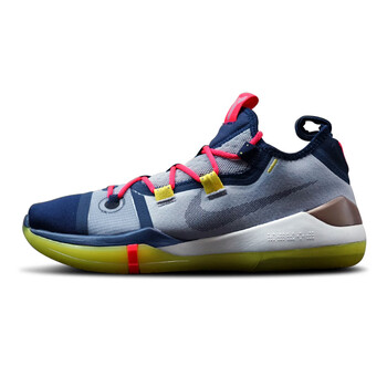 kobe ad 科比 ad新一代12德鲁联赛黑银实战篮球鞋av3556-100 科比日av