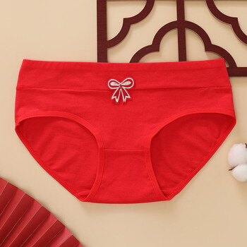 2022年虎年红色内衣内裤套装本命年女学生121416初中高中纯棉小背心