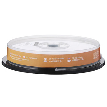 飞利浦（PHILIPS） CD-RW  可擦写空白刻录光盘光碟 可重复刻录 10片装刻录盘700M
