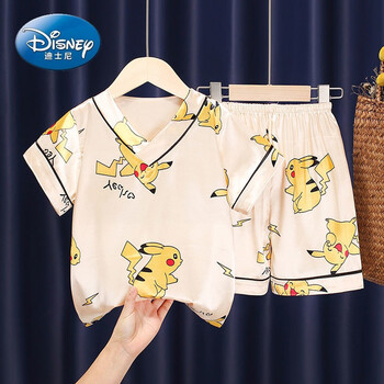 宝宝男女童空调服中大童家居服套装3381皮卡丘10码建议身高110120cm