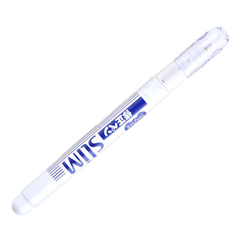 TANOSEE乐如诗 开学必备进口环保笔形修正液 极细不锈钢笔头涂改液改正液学生修正笔3个装ZL7F1OTS-3P