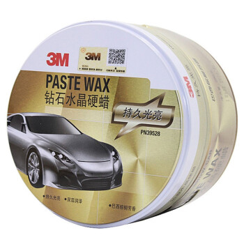 3M汽车蜡 水晶硬蜡 上光保护蜡 适用于任何颜色车漆 PN39528 单罐蜡