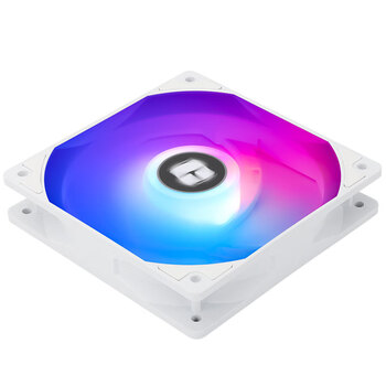 Thermalright(利民) TL-C12CW-S X3 白色argb12cm机箱幻彩低噪风扇ARGB 4PIN PWM 1550转速 三连包