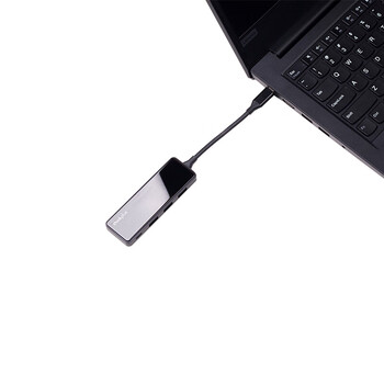 thinkplus线材 USB-C集线器-TPH-04C (TYPE-C toPD+USB3.0*3）