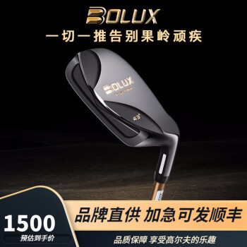 博勒克斯（BOLUX） 高尔夫球杆推杆 男士推切杆 攻岭利器宽幅地面稳定切球 易瞄准 新款T-S1