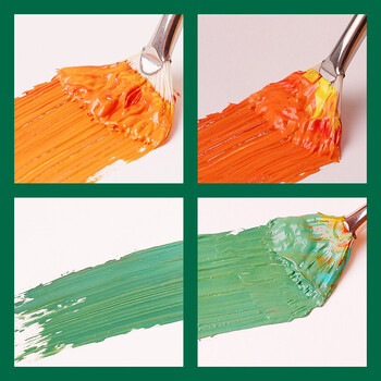 【全网低价】蒙玛特(Mont Marte)画笔2支装 扇形笔水粉笔水彩油画丙烯颜料画画笔套装 猪鬃美术绘画笔SX-MCG90091A-92A美术写生