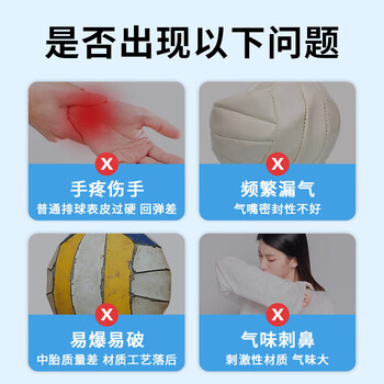 李宁排球5号中考比赛学生专用排球成人儿童男女硬排软皮训练专用排球