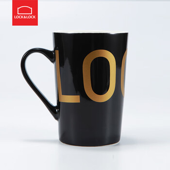 乐扣乐扣（LOCK&LOCK）马克杯家用牛奶杯早餐杯情侣杯子麦片杯水杯男女咖啡杯子YSH10010