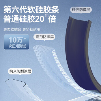 锡洁魔术扫把卫生间刮水器地板刮浴室刮水拖把扫水神器硅胶地刮55cm