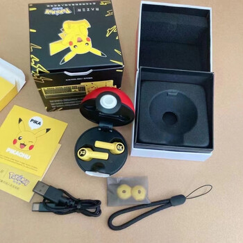 razer雷蛇宝可梦皮卡丘真无线蓝牙耳机精灵球降噪男女生节日礼物雷蛇