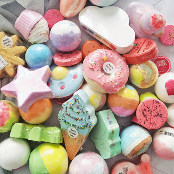 花乐集泡澡精油球气泡弹泡脚足浴球沐浴球宝宝泡泡浴盐球浴缸超多泡泡