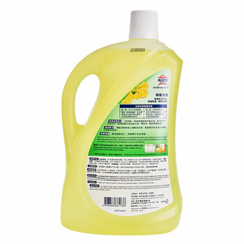 花王（KAO）地板清洁剂柠檬清香3L 原装进口木地板大理石地板净 瓷砖地板水