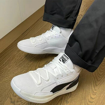 彪马pumaclydehardwood库兹马低帮缓震实战篮球鞋