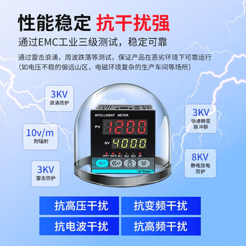 东崎 TOKY pid温控仪表智能温控表TE工业温控器经济型数显温控显示仪表 TE8-RC10W