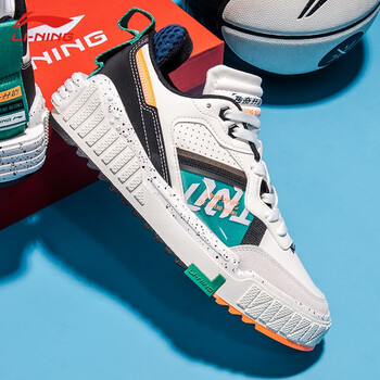 李宁休闲鞋男2021夏季新品001传奇开始情侣时尚板鞋运动鞋子低帮经典