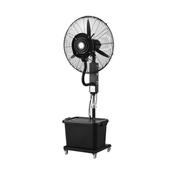 工业喷雾风扇加水降温水雾水冷雾化加湿强力商用落地扇户外电风扇 650