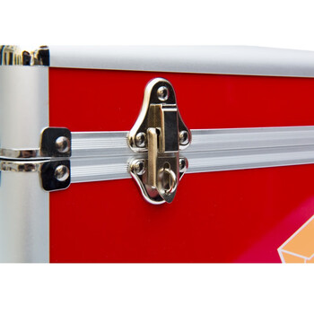 金隆兴 党员大会公司KT选举投票箱铝合金投票箱票箱选票箱集票箱选举箱大号铝制可拆装B097 红色