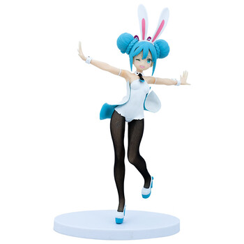 高闪初音未来手办美少女兔耳初音miku 兔女郎初音 动漫二次元模型摆件