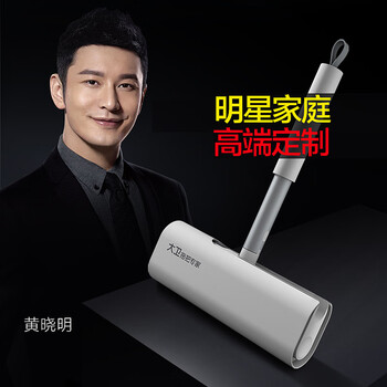 大卫粘毛器可撕式滚筒黏毛刷G1 22cm 55撕 5卷 短柄款-杆长37CM