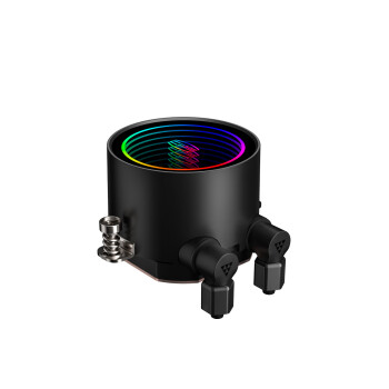 超频三（PCCOOLER）巨浪120 DA120 CPU一体式水冷散热器ARGB/幻彩灯光/一体式/支持1200/1700/AM5/标配硅脂