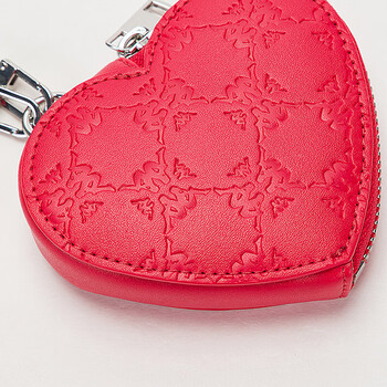 卡帕（Kappa）兔年限定新年款小单肩女心形斜挎包时尚PU小包K0D28BX02N