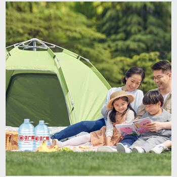 正广和中华老字号 饮用纯净水泡茶水5L*4桶 整箱桶装水