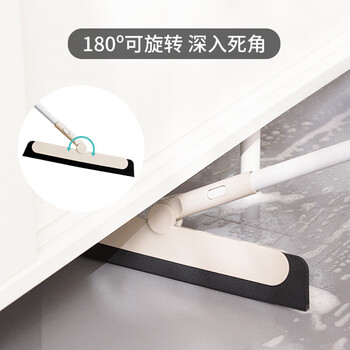 茶花 魔术扫把浴室扫水地刮多功能擦玻璃神器刮水器*