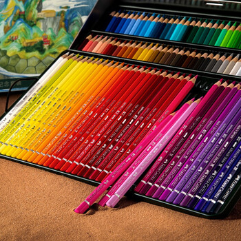 辉柏嘉（Faber-castell）彩铅60色水溶彩铅彩色铅笔画笔套装绘画工具辉映百年礼盒山海经IP款美术写生