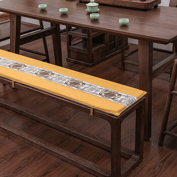 董智中式红木长凳坐垫茶桌长条凳子垫长椅板凳椅子卡座换鞋凳条凳垫子