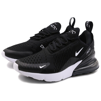 nike air max270 耐克女大气垫运动鞋 黑白网面透气跑步鞋ah6789 ah
