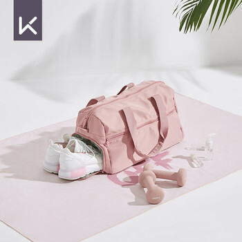 Keep 干湿分离游泳健身包防水大容量单肩户外收纳运动托特包 粉色 Keep 干湿分离游泳健身包防水大容量单肩户外收纳运动托特包 粉色