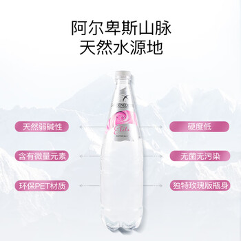 圣碧涛（SAN BENEDETTO）饮用天然水1L意大利进口弱碱性阿尔卑斯山奶粉冲泡