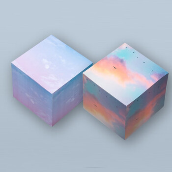 立体便利贴600张学生用网红便利贴可爱个性创意卡通少女心便签纸简约