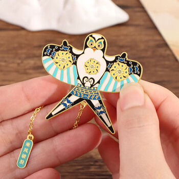 TaTanice纸鸢风筝书签 文创小礼品筝筝日上系列金属书签学生文具生日礼物送同学老师纪念品伴手礼