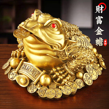 纯铜招财金蟾- 京东