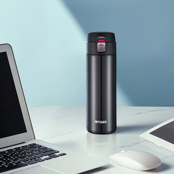 虎牌（TIGER）保温保冷杯一键开启男女不锈钢水杯子MMJ-A48C-KA 480ML