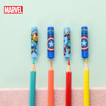 迪士尼(Disney)铅笔笔帽24个装 铅笔套/铅笔延长器 笔尖保护套防弄脏笔袋 男孩儿童学习用品 漫威E0021A1 迪士尼(Disney)铅笔笔帽24个装 铅笔套/铅笔延长器 笔尖保护套防弄脏笔袋 男孩儿童学习用品 漫威E0021A1