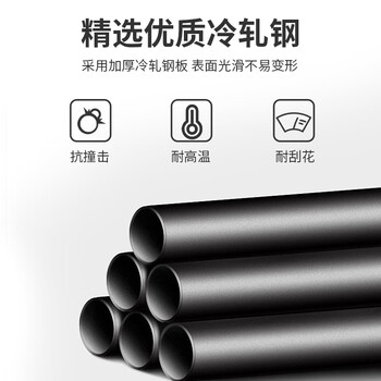 中伟（ZHONGWEI）活动柜钢制桌下柜挂劳柜三抽柜桌下抽屉柜文件柜资料柜纯黑色侧拉