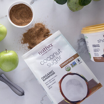 Nutiva优缇椰子砂糖454克花糖焦糖味美国原装进口可冲调烘焙 临期 6月9日到期 图片价格品牌报价 京东