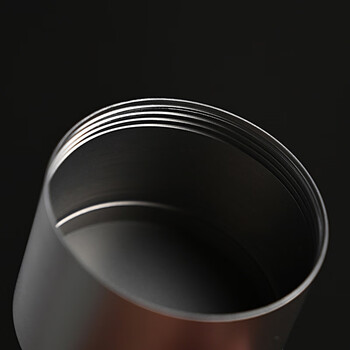 金镶玉 茶叶收纳盒罐 金属便捷小号茶叶密封罐子 纯钛磨砂茶叶罐